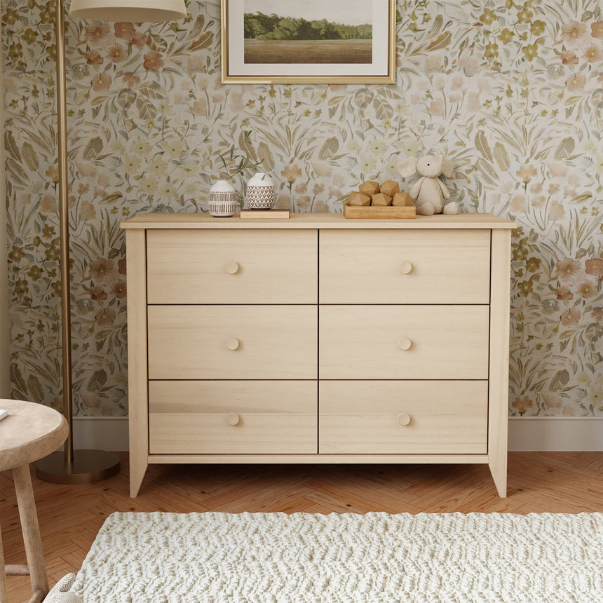 Commode 6 Tiroirs Sprout - Naturel Lavé-Babyletto-LET-M10326NX-CLÉMENT
