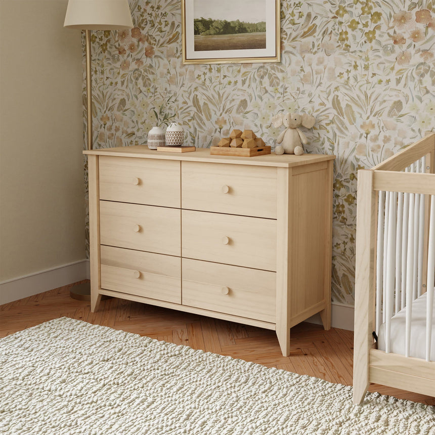 Commode 6 Tiroirs Sprout - Naturel Lavé-Babyletto-LET-M10326NX-CLÉMENT