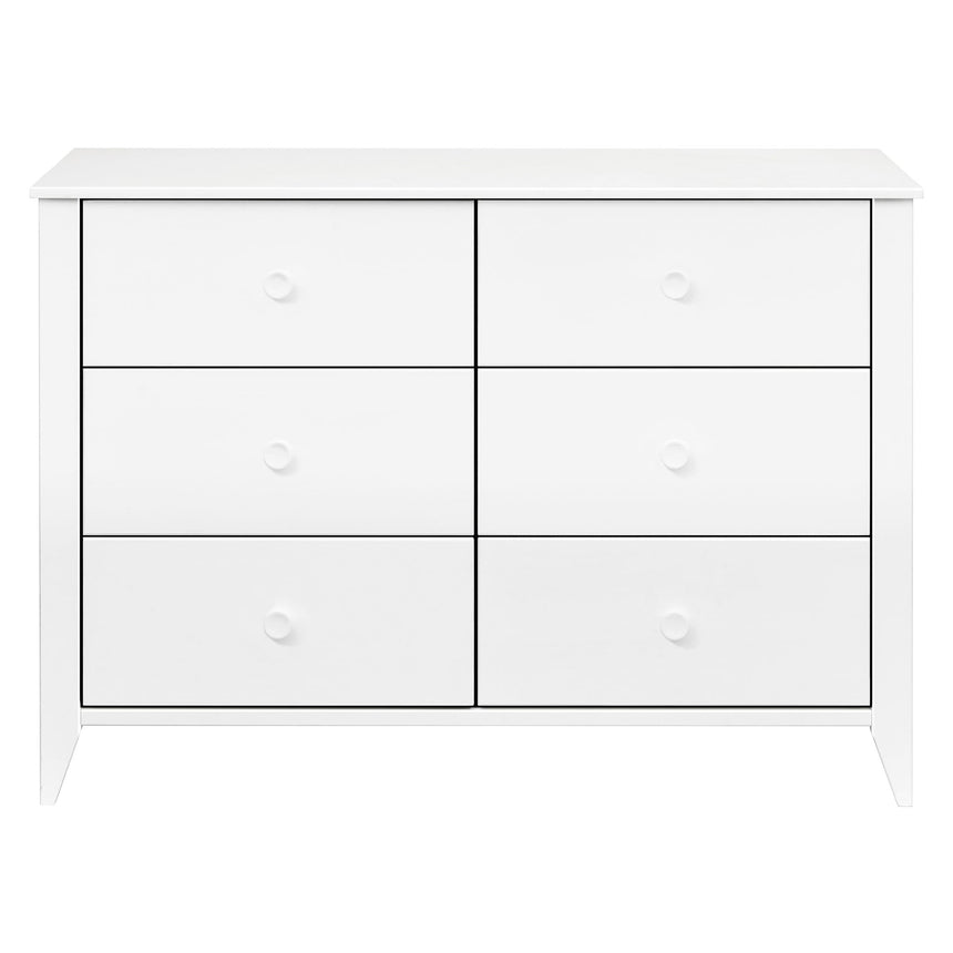 Commode Double 6 tiroirs Sprout - Blanc-Babyletto-LET-M10326W-CLÉMENT