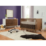 Couchette Convertible 3 en 1 Peggy - Noyer Naturel-Babyletto-LET-M15401NL-CLÉMENT