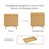 Commode 3 Tiroirs Palma - Miel-Babyletto-LET-M15913HY-CLÉMENT
