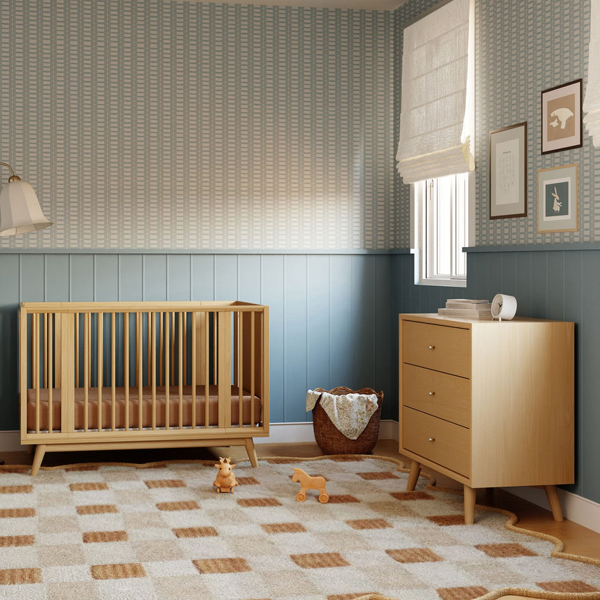Commode 3 Tiroirs Palma - Miel-Babyletto-LET-M15913HY-CLÉMENT