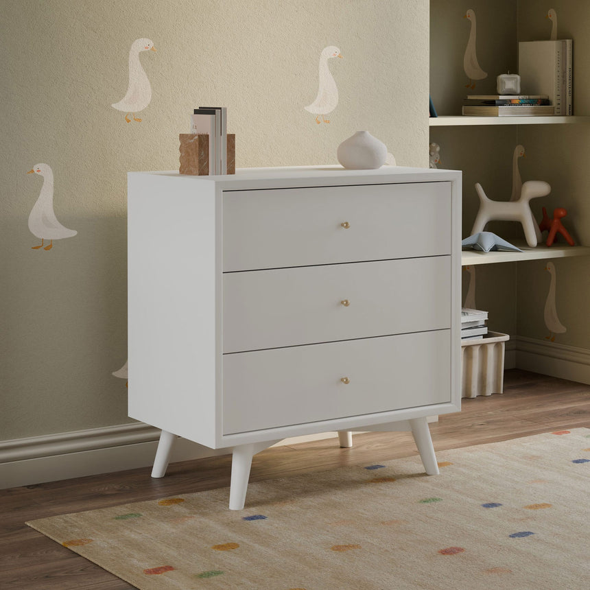 Commode 3 Tiroirs Palma - Blanc-Babyletto-LET-M15913W-CLÉMENT