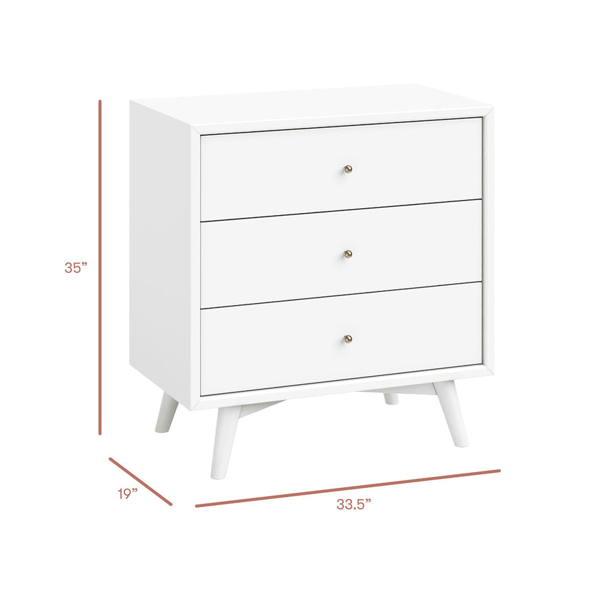 Commode 3 Tiroirs Palma - Blanc-Babyletto-LET-M15913W-CLÉMENT