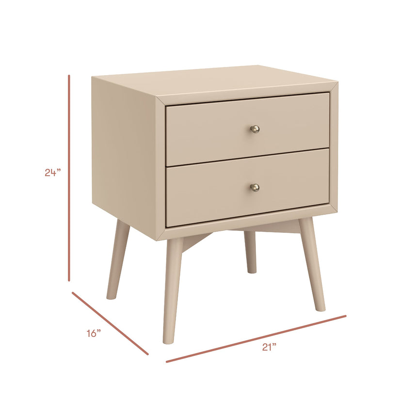 Table de nuit Palma -Taupe-Babyletto-LET-M15960TPE-CLÉMENT