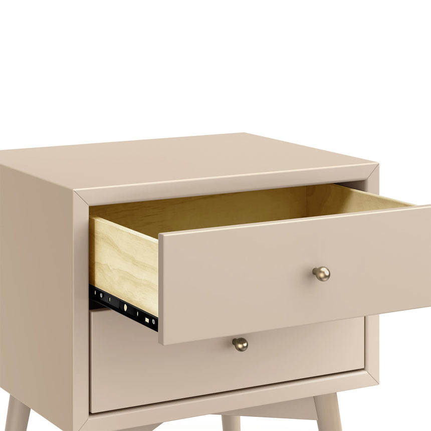 Table de nuit Palma -Taupe-Babyletto-LET-M15960TPE-CLÉMENT