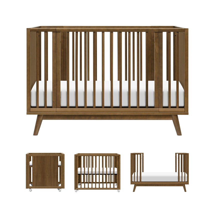 Couchette Convertible Palma 8-en-1 - Noyer Naturel-Babyletto-LET-M15980NL-CLÉMENT