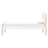 Lit Simple TipToe - Blanc et Naturel Lavé-Babyletto-LET-M18469WNX-CLÉMENT