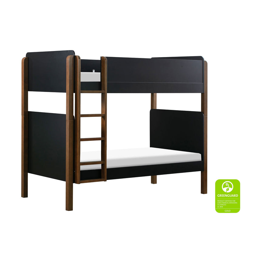 Lit Superposé Tiptoe - Noir / Noyer-Babyletto-LET-M18494BNL-CLÉMENT