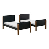 Lit Superposé Tiptoe - Noir / Noyer-Babyletto-LET-M18494BNL-CLÉMENT
