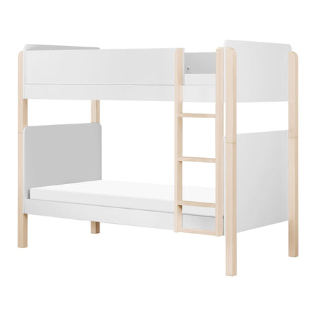 Lit Superposé Tiptoe - Blanc / Naturel Lavé-Babyletto-LET-M18494WNX-CLÉMENT
