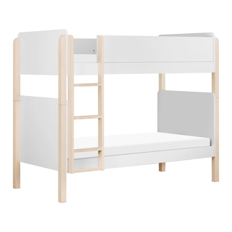 Lit Superposé Tiptoe - Blanc / Naturel Lavé-Babyletto-LET-M18494WNX-CLÉMENT
