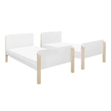 Lit Superposé Tiptoe - Blanc / Naturel Lavé-Babyletto-LET-M18494WNX-CLÉMENT