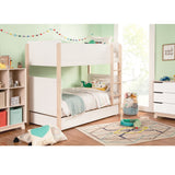 Lit Superposé Tiptoe - Blanc / Naturel Lavé-Babyletto-LET-M18494WNX-CLÉMENT