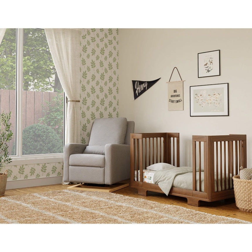Couchette Convertible 8 en 1 Yuzu - Noyer Naturel-Babyletto-LET-M23401NL-CLÉMENT