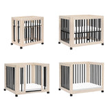 Couchette Convertible 8 en 1 Yuzu - Naturel Lavé / Noir-Babyletto-LET-M23401NXB-CLÉMENT