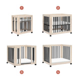 Couchette Convertible 8 en 1 Yuzu - Naturel Lavé / Noir-Babyletto-LET-M23401NXB-CLÉMENT