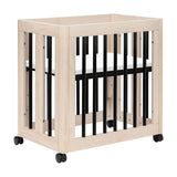 Couchette Convertible 8 en 1 Yuzu - Naturel Lavé / Noir-Babyletto-LET-M23401NXB-CLÉMENT