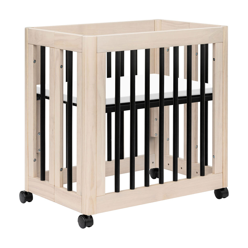 Couchette Convertible 8 en 1 Yuzu - Naturel Lavé / Noir-Babyletto-LET-M23401NXB-CLÉMENT