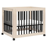 Couchette Convertible 8 en 1 Yuzu - Naturel Lavé / Noir-Babyletto-LET-M23401NXB-CLÉMENT