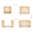 Couchette Convertible 8 en 1 Yuzu - Naturel-Babyletto-LET-M23401N-CLÉMENT