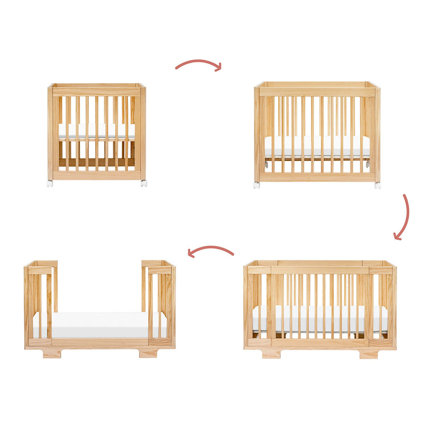 Couchette Convertible 8 en 1 Yuzu - Naturel-Babyletto-LET-M23401N-CLÉMENT