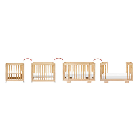 Couchette Convertible 8 en 1 Yuzu - Naturel-Babyletto-LET-M23401N-CLÉMENT