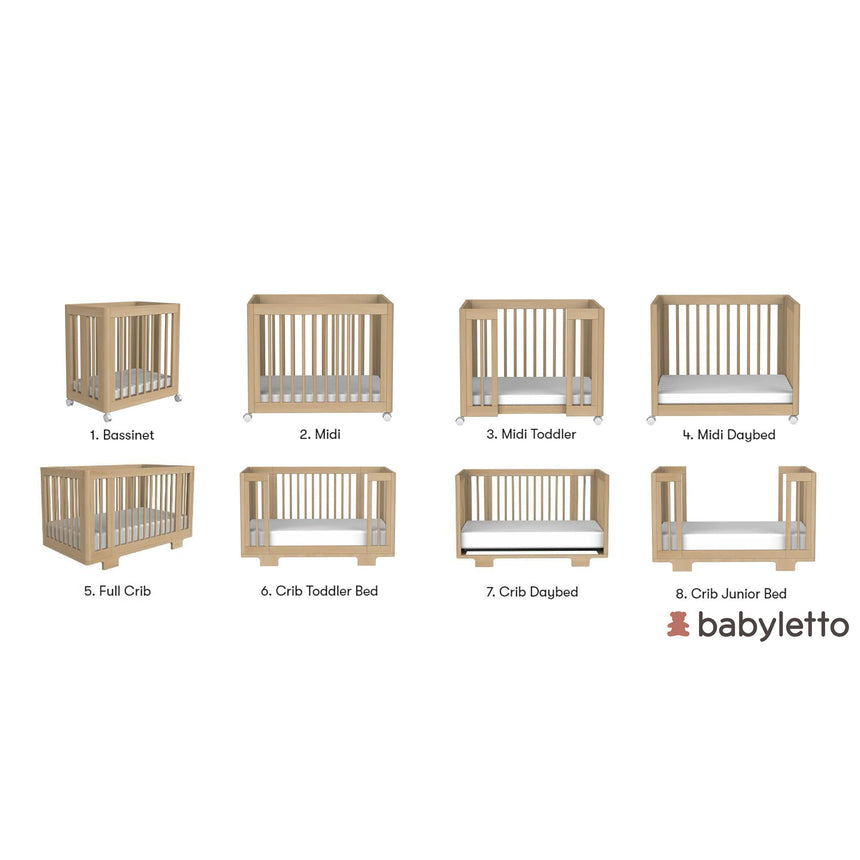 Couchette Convertible 8 en 1 Yuzu - Naturel-Babyletto-LET-M23401N-CLÉMENT