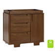 Meuble à Langer 3-Tiroirs Yuzu - Naturel Noyer-Babyletto-LET-M23423NL-CLÉMENT