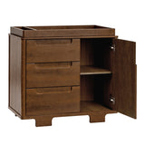 Meuble à Langer 3-Tiroirs Yuzu - Naturel Noyer-Babyletto-LET-M23423NL-CLÉMENT