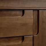 Meuble à Langer 3-Tiroirs Yuzu - Naturel Noyer-Babyletto-LET-M23423NL-CLÉMENT
