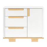 Meuble à Langer 3-Tiroirs Yuzu - Blanc / Naturel-Babyletto-LET-M23423WN-CLÉMENT