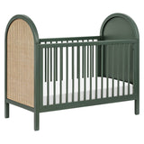 Couchette Convertible 3 en 1 Bondi Cane avec Kit de Conversion Lit pour Tout-petit - Vert / Rotin-Babyletto-LET-M25601FRGRNC-CLÉMENT