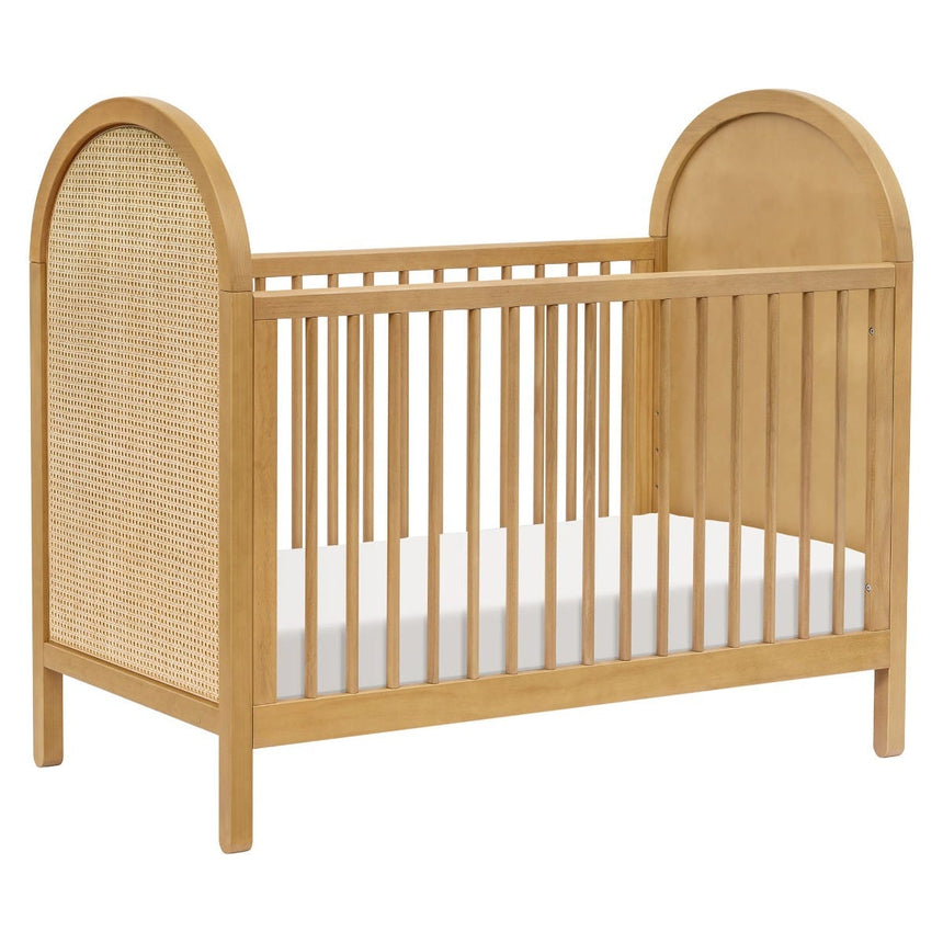 Couchette Convertible 3-en-1 Bondi Cane avec Kit de Conversion Lit pour Tout-petit - Miel / Rotin-Babyletto-LET-M25601HYNC-CLÉMENT