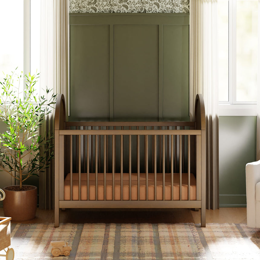 Couchette Convertible 3-en-1 Bondi avec Kit de Conversion Lit pour Tout-petit - Noyer Naturel-Babyletto-LET-M25601NLNC-CLÉMENT