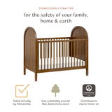 Couchette Convertible 3-en-1 Bondi avec Kit de Conversion Lit pour Tout-petit - Noyer Naturel-Babyletto-LET-M25601NL-CLÉMENT