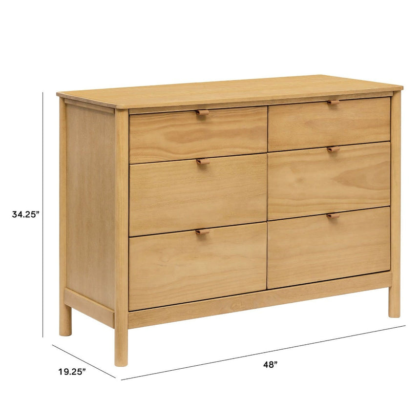 Commode 6 Tiroirs Bondi - Miel-Babyletto-LET-M25616HY-CLÉMENT