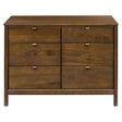 Commode Bondi à 6 tiroirs - Noyer Naturel-Babyletto-LET-M25616NL-CLÉMENT