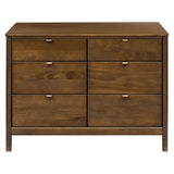 Commode Bondi à 6 tiroirs - Noyer Naturel-Babyletto-LET-M25616NL-CLÉMENT