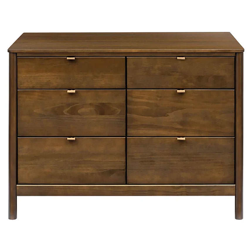 Commode Bondi à 6 tiroirs - Noyer Naturel-Babyletto-LET-M25616NL-CLÉMENT