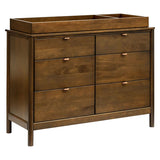 Commode Bondi à 6 tiroirs - Noyer Naturel-Babyletto-LET-M25616NL-CLÉMENT