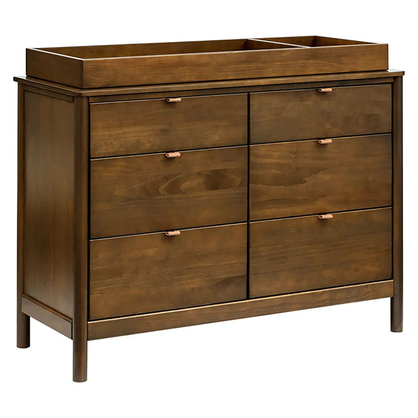 Commode Bondi à 6 tiroirs - Noyer Naturel-Babyletto-LET-M25616NL-CLÉMENT