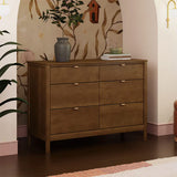 Commode Bondi à 6 tiroirs - Noyer Naturel-Babyletto-LET-M25616NL-CLÉMENT