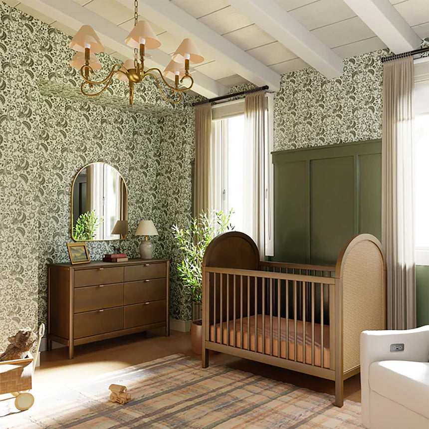 Commode Bondi à 6 tiroirs - Noyer Naturel-Babyletto-LET-M25616NL-CLÉMENT