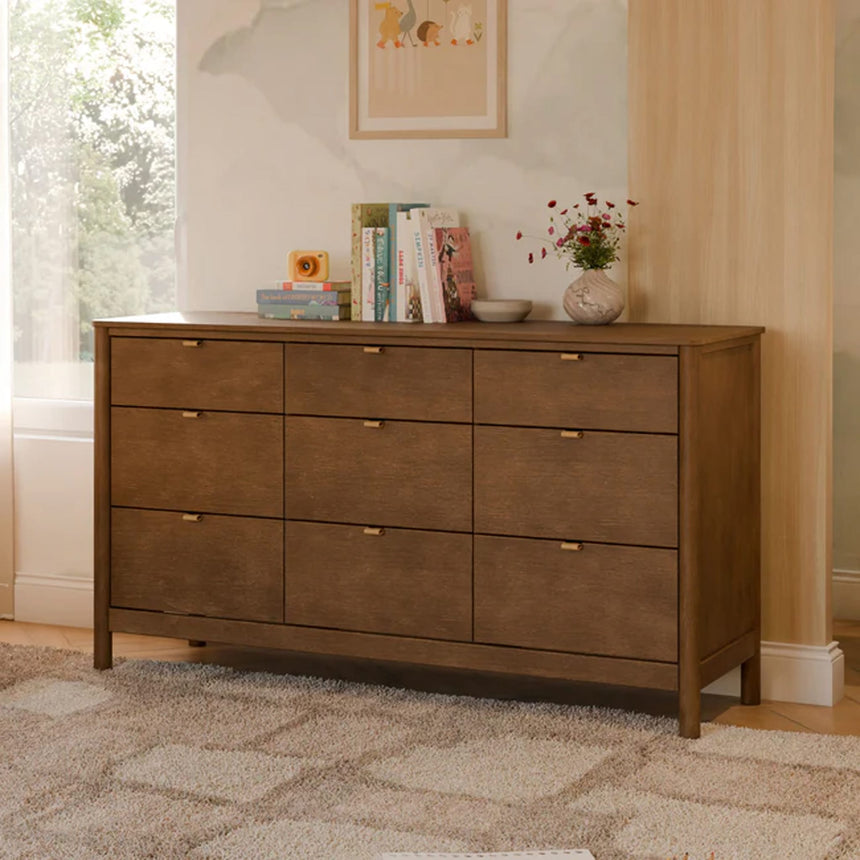 Commode Bondi à 9 tiroirs - Noyer naturel-Babyletto-LET-M25928NL-CLÉMENT