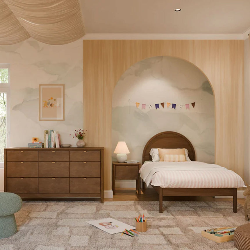 Commode Bondi à 9 tiroirs - Noyer naturel-Babyletto-LET-M25928NL-CLÉMENT