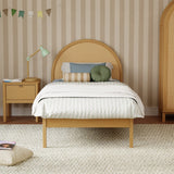 Lit Simple Bondi - Rotin Miel-Babyletto-LET-M25969HYNC-CLÉMENT