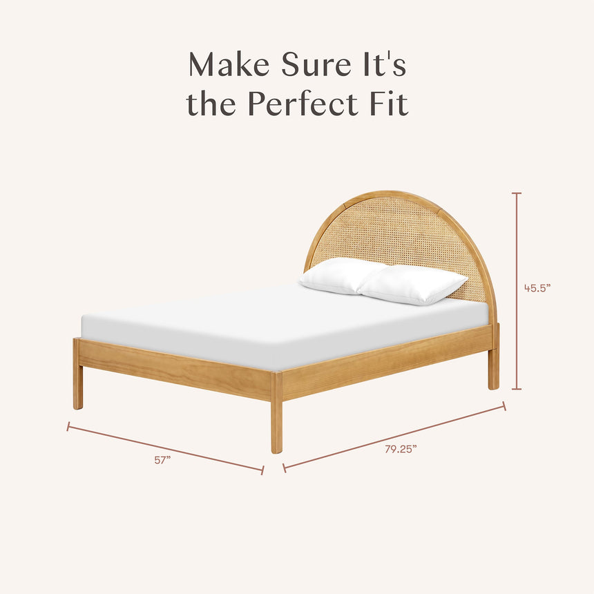 Lit Double Bondi - Miel Rotin-Babyletto-LET-M25996HYNC-CLÉMENT