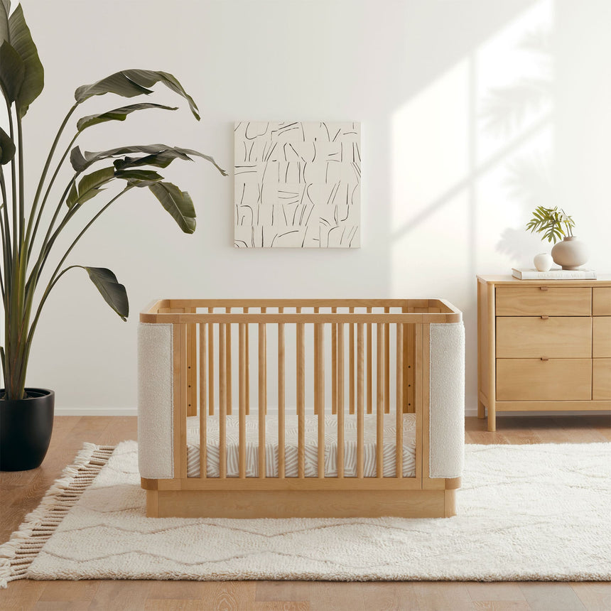 Couchette Convertible 4-en-1 Bondi avec Kit de Conversion - Miel avec boucle ivoire-Babyletto-LET-M26201HYWB-CLÉMENT