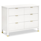 Commode 6 tiroirs Brimsley Tambour - Blanc Chaud-Namesake-LET-M26716RW-CLÉMENT